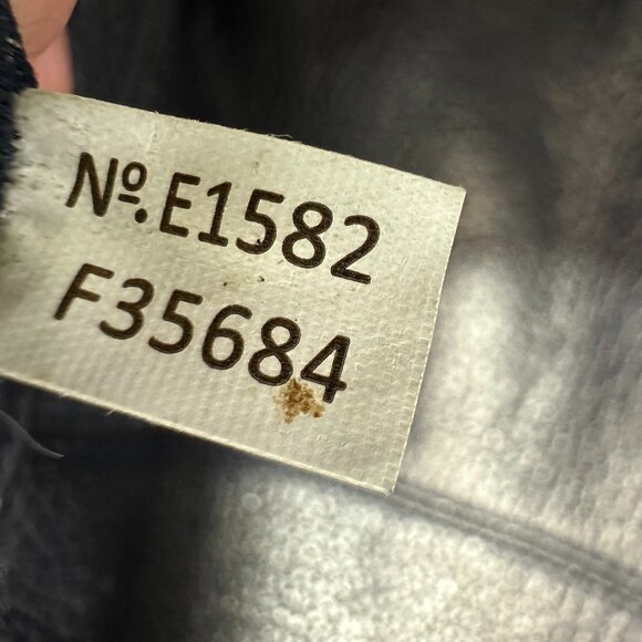 Coach Mickey Navy Blue Bucket Crossbody Leather Pebbled Shoulder Hobo Bag - Picture 14 of 14